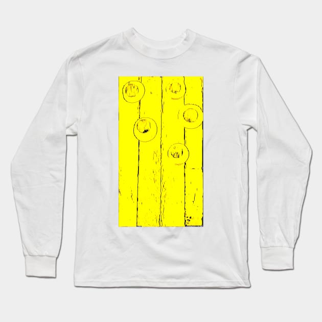 Custard Eyes Long Sleeve T-Shirt by Tovers